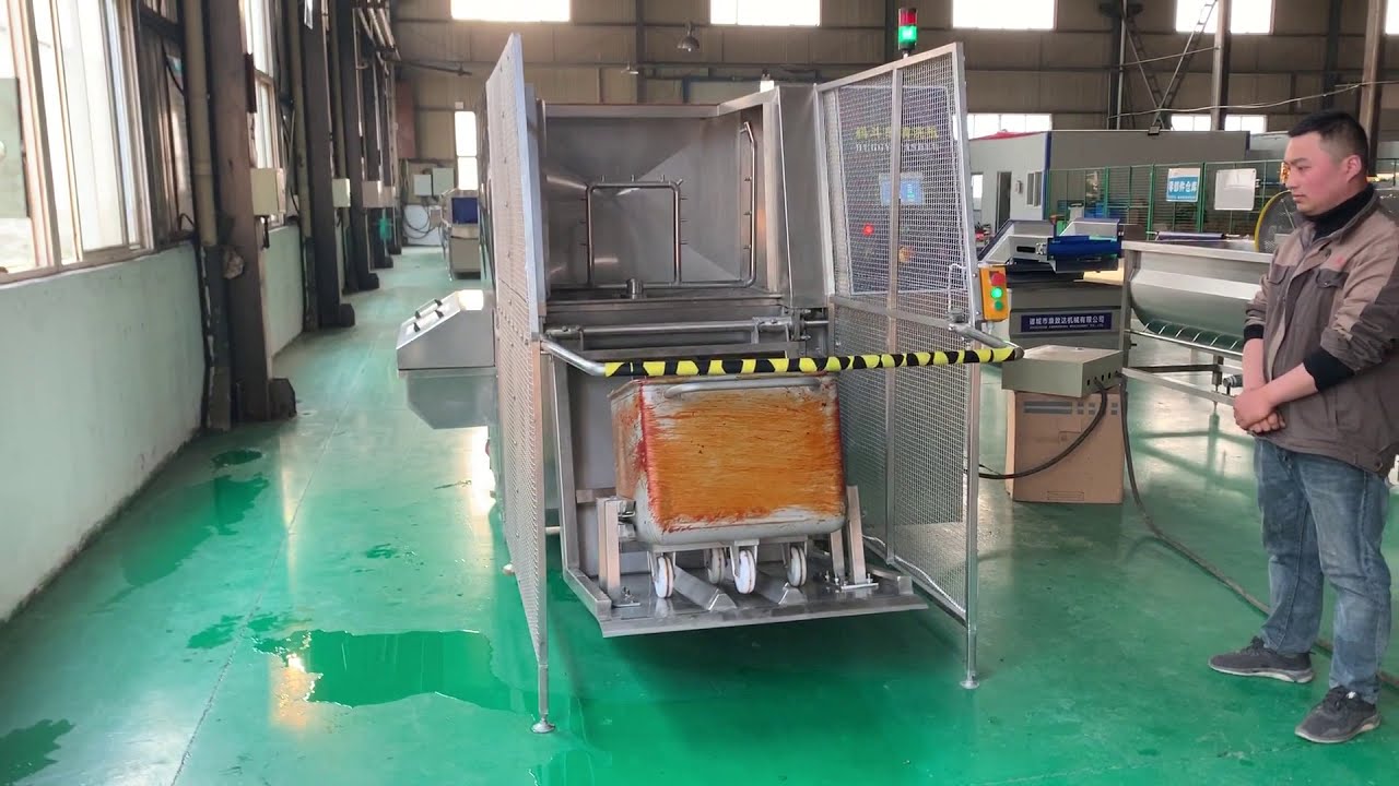 200L Meat Bin Washer