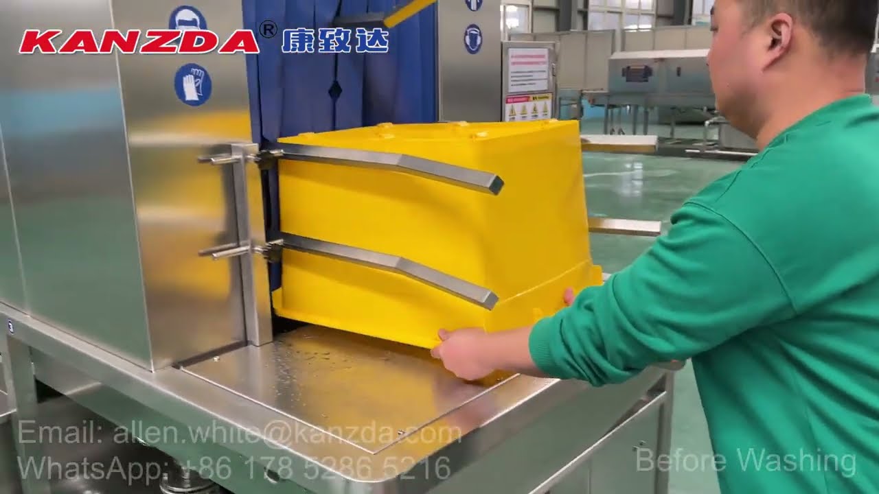 Medical Waste Container Washer